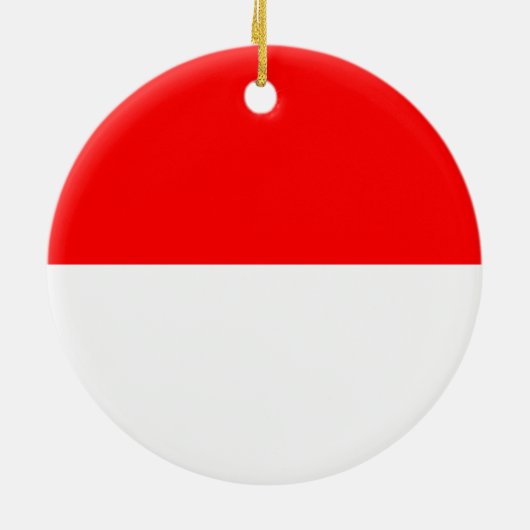 Ornament met Indonesische vlag (Achterkant)