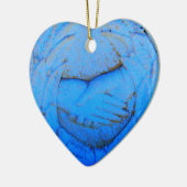 ornament met ingeklemde handen (Links)