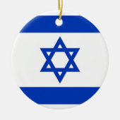 Ornament met Israëlische vlag (Voorkant)