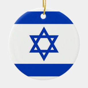 Ornament met Israëlische vlag
