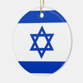 Ornament met Israëlische vlag (Links)