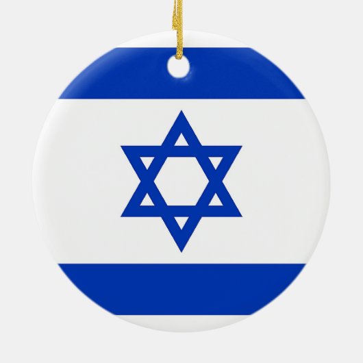 Ornament met Israëlische vlag (Achterkant)