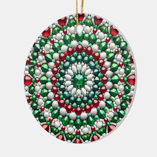 Ornament met Italiaans kleuren Design (Links)