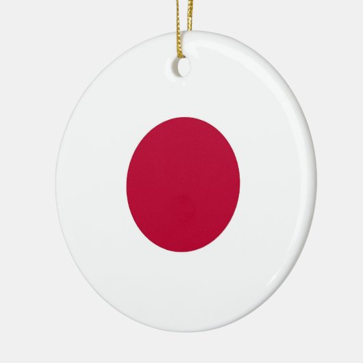 Ornament met Japanse vlag (Links)