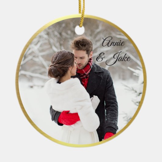 Ornament met keramische keramiek voor paren (Voorkant)