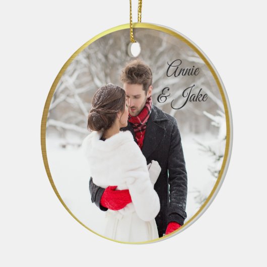 Ornament met keramische keramiek voor paren (Links)