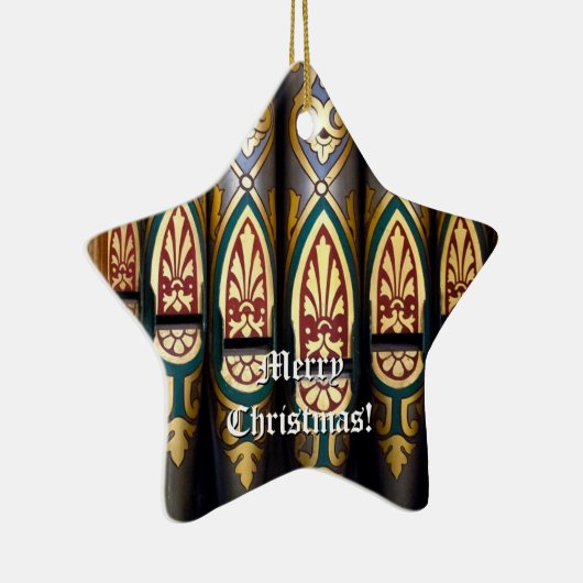 Ornament met kerst (Rechts)