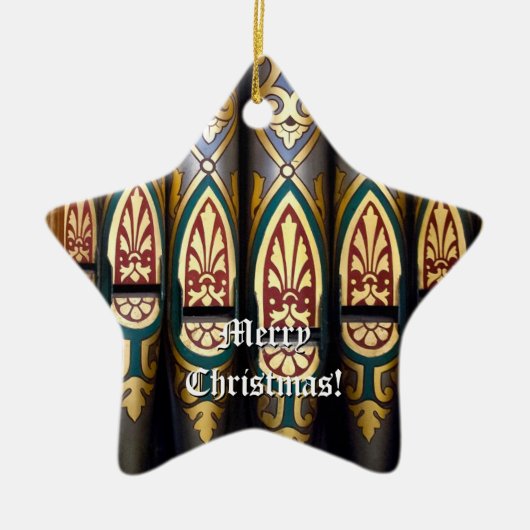 Ornament met kerst (Voorkant)