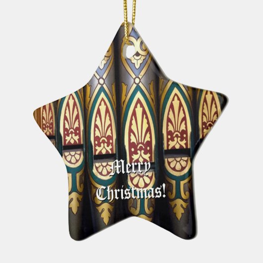 Ornament met kerst (Links)