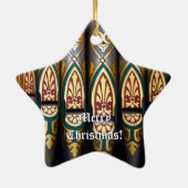 Ornament met kerst (Achterkant)