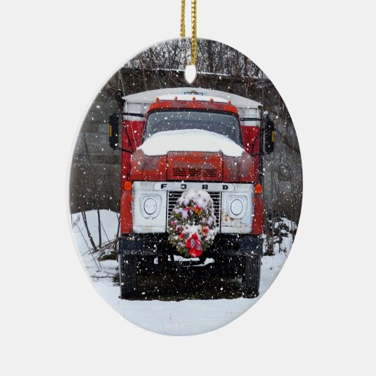 Ornament met kerst voor vrachtwagens (Rechts)