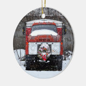 Ornament met kerst voor vrachtwagens (Links)