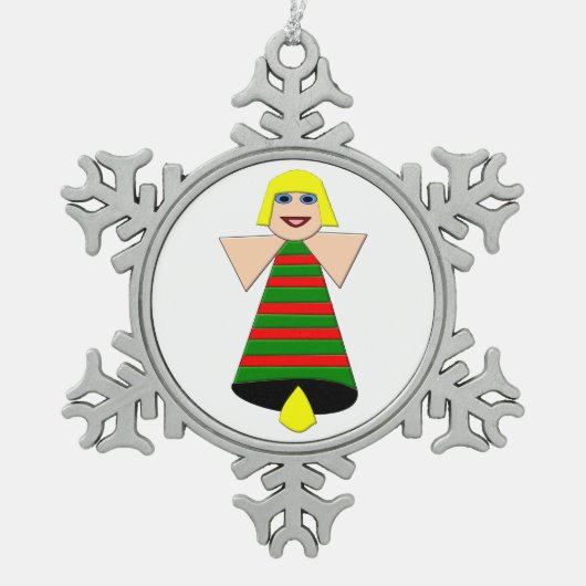 Ornament met kerstAngel Bell (Voorkant)