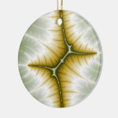 Ornament met kerstbomen (Links)
