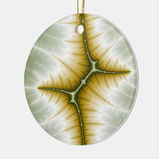 Ornament met kerstbomen (Links)