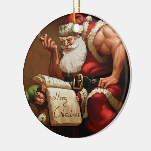 Ornament met kerstbomen - voor bakkerijen (Links)