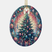 Ornament met kerstboomronde (Rechts)