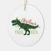 Ornament met kerstboomruik Rex Cute (Links)