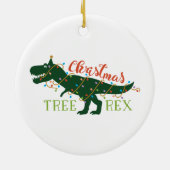 Ornament met kerstboomruik Rex Cute (Achterkant)