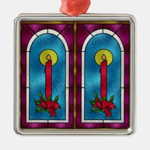 Ornament met kerstboomstructuur voor gordelglas
