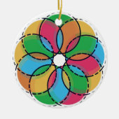 Ornament met kerstcadeau voor Merry Kerstmis (Voorkant)