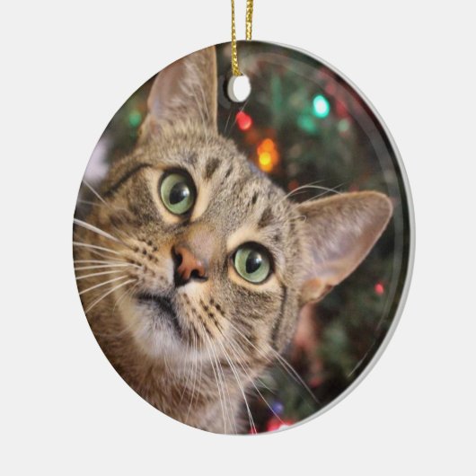 Ornament met kerstcadeaus (Links)