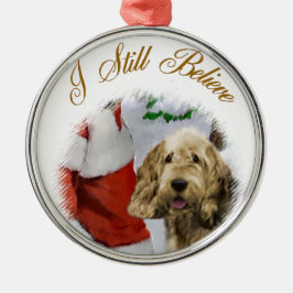 Ornament met kerstcadeaus voor de Otterhound