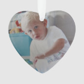 Ornament met kerstcadeautjes voor baby's (voorkant)