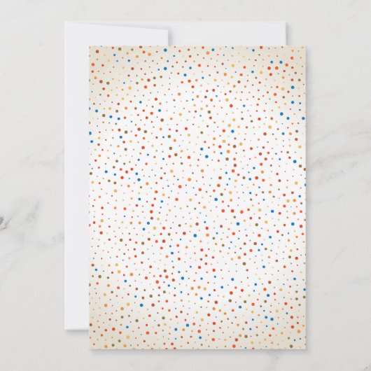 Ornament met kerstfeest kaart (Achterkant)