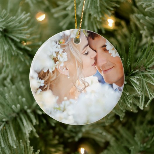 Ornament met kerstfoto's in Moose Country (Boom)