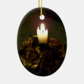 Ornament met kerstkaarsen (Achterkant)