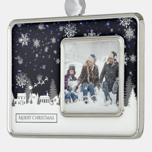 Ornament met kerstklep (Links)