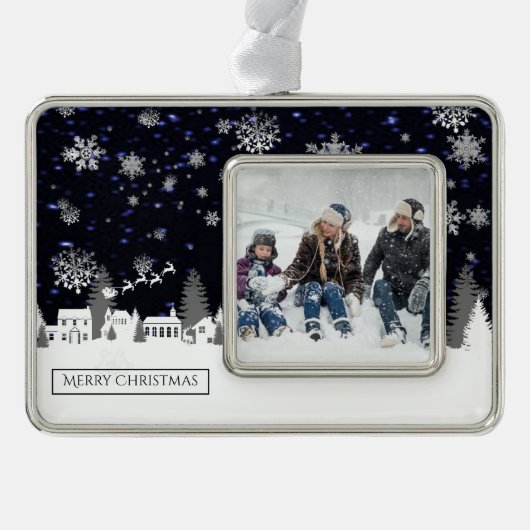 Ornament met kerstklep (Voorkant)