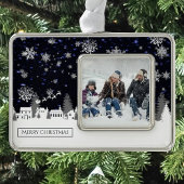 Ornament met kerstklep