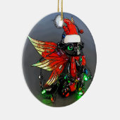 Ornament met kerstlampjes (Rechts)