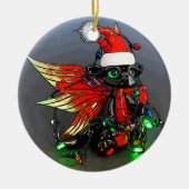 Ornament met kerstlampjes (Voorkant)