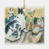 Ornament met kerstmank (Achterkant)