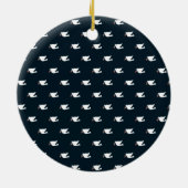 Ornament met Kerstmis Matryoshka (Achterkant)