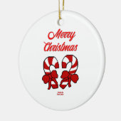 Ornament met kerstsnoepjes (Links)