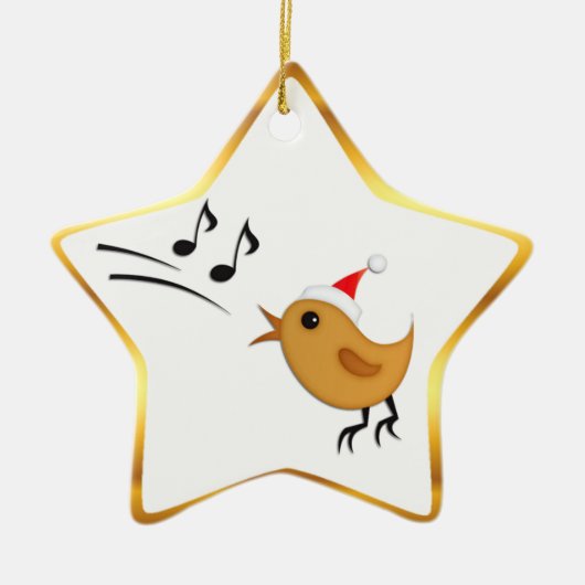 Ornament met kerststerren (Voorkant)