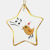 Ornament met kerststerren (Links)