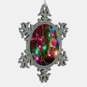 Ornament met kersttang Magic Snowflake (Links)