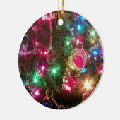 Ornament met kersttasmakerij (Links)