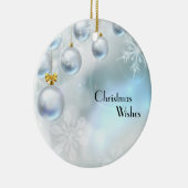 Ornament met kerstwensen (Rechts)