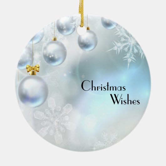 Ornament met kerstwensen (Achterkant)