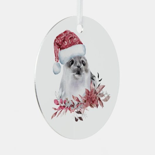 Ornament met kerstzegels (Voorkant Rechts)