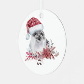 Ornament met kerstzegels (Voorkant links)