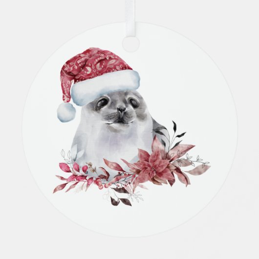 Ornament met kerstzegels (Achterkant)