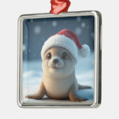 Ornament met kerstzegels (Links)