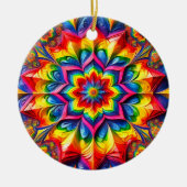 Ornament met LGBTQ kleuren ontwerp (Voorkant)
